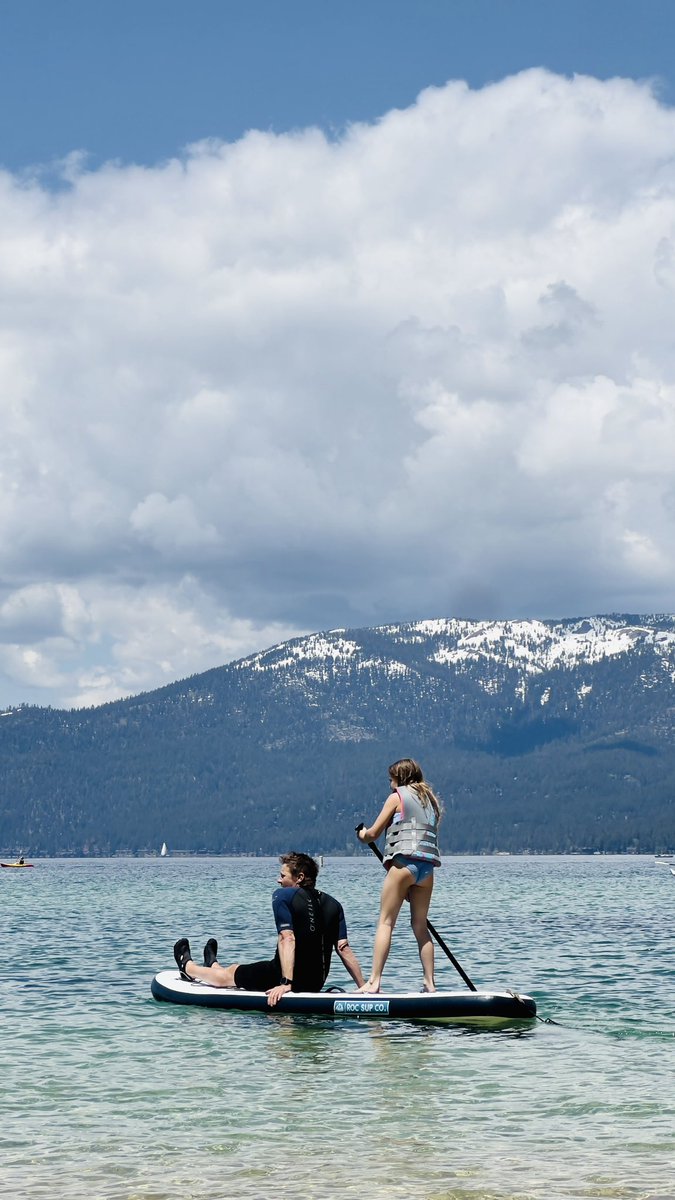 Largest cold plunge #laketahoe