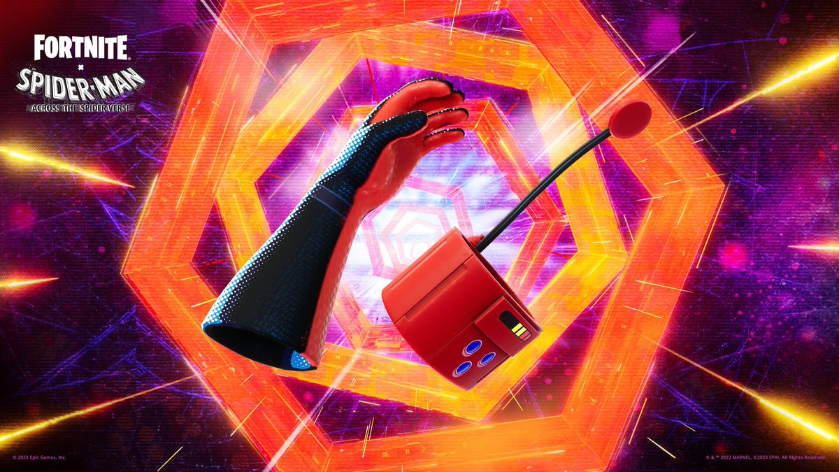 Zee_b5's tweet photo. Seems you can only pick up one
#Fortnite https://t.co/Qe97iE7df1