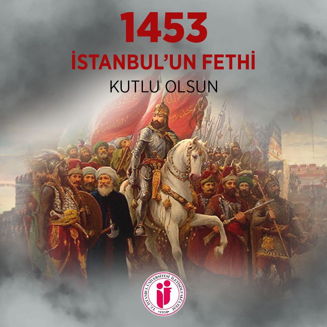 İstanbul'un Fethi'nin 570. yıl dönümü kutlu olsun.  🇹🇷

#Fetih1453 
#29Mayıs1453