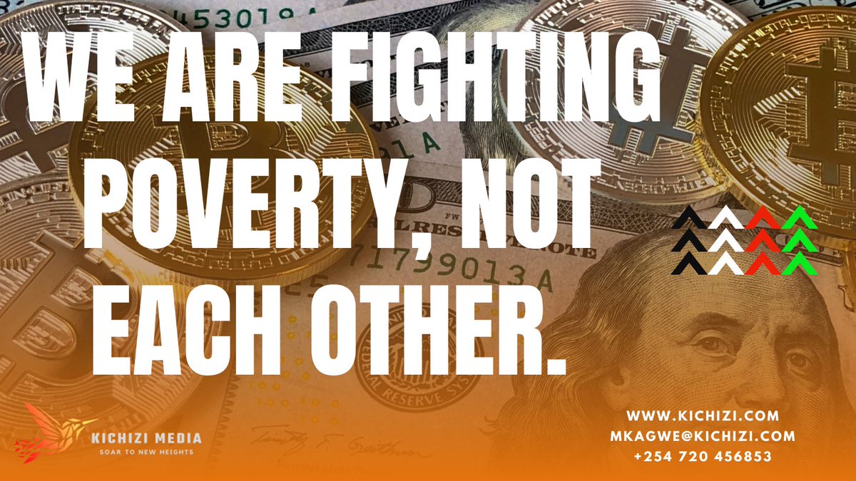 Polite reminder we are fighting poverty, not each other.

#IkoKaziKE #ikokazi