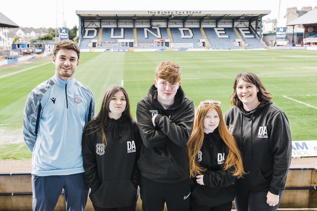 DandA_business's tweet photo. We were delighted to be able to provide this placement for young people at @DundeeFCCT through our business partnership with @DundeeFC, giving them hands-on learning experiences π
Read more here: https://t.co/ACuZ5kUgf6
#partnershipworking #DFCCT #DABusiness https://t.co/KSM5KiLoO2