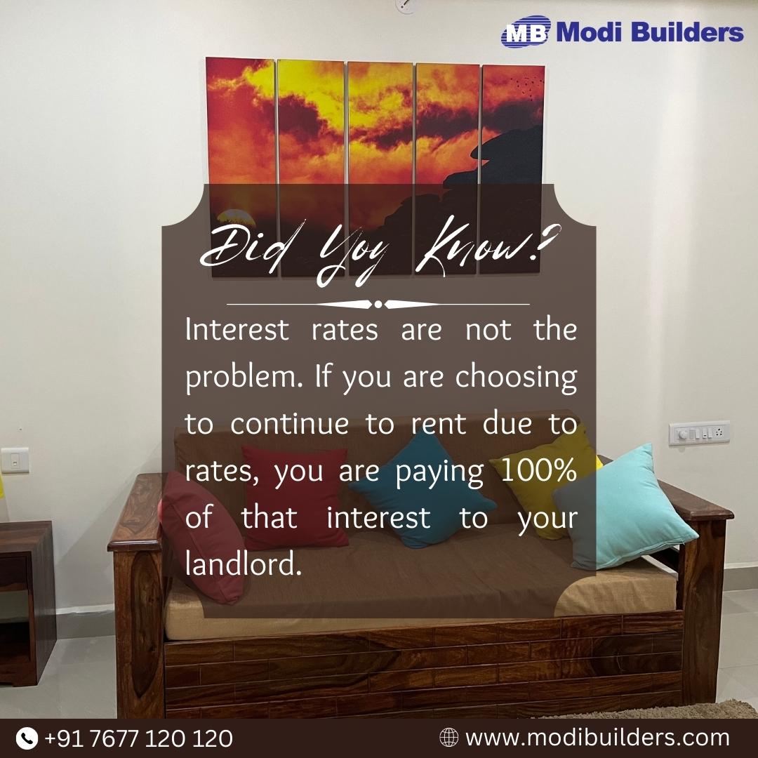 Did You know?
:
Visit: modibuilders.com 
Call For Queries: +91 7677 120 120
:
#ModiBuilders #modirealtors #mondaymotivation #MondayTips #didyouknowfacts #realestate #TipsForTheDay #realestatetipsandadvice #propertiestips