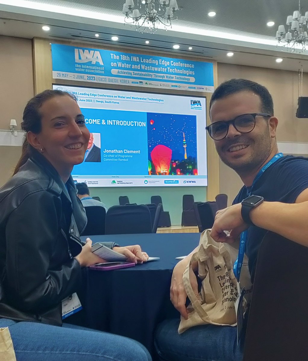 Ready for the #LET2023 with <a href="/laurafega1/">laurafega</a> <a href="/LEQUIA_UdG/">LEQUIA-UdG</a> and <a href="/itsEricSantos/">Eric Santos🎗</a> <a href="/CETAQUA/">Cetaqua</a> 💧🌏 this afternoon Workshop "the Changing landscape of technology development"