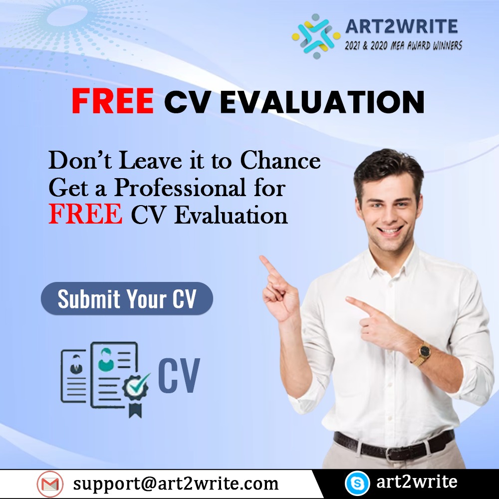 art2_write's tweet photo. -----* Get a Free CV Evaluation from a CV Expert *-----
Upload Your CV Now and Get Detailed Feedback, at No Cost
Submit Now - https://t.co/ObVvp1q8Wy
#FREECVEVALUATION #CVevaluation #Resumeevaluation #UAE #Dubai #CVwriting #Jobs #UAEJobs #CV #Resume #ResumeWriting https://t.co/aqCCHldDF1