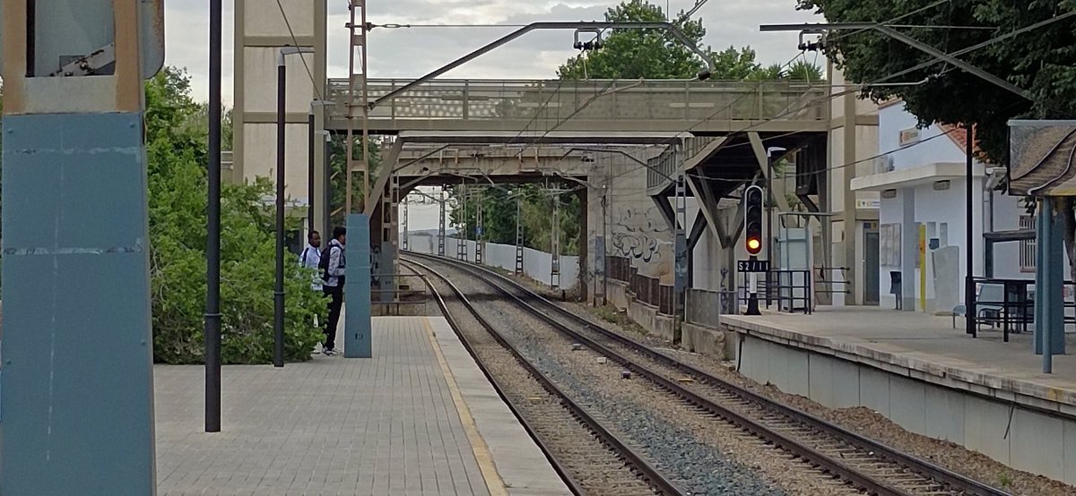 corradini_sonia's tweet photo. #Metro parada #SanIsidre #Valencia
Los #usuariosmolestos casi sin paso por una rama de árbol que ocupa toda la senda, pero como si fuera poco, el #ascensor no funciona y dos mujeres quedaron encerradas. A ver si invierten en algo más que pintura https://t.co/2n3mGa3MaI
