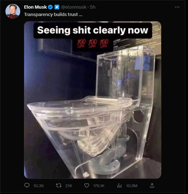 PoopCoin_King's tweet image. @elonmusk talk about us! That's the moment to buy some $SHIT! 💩