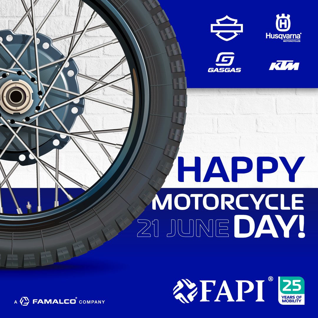 We know you’ve been eyeing that particular motorcycle for weeks if not months. Today’s the day to get to Fapi Motors showroom and get your dream come true.

#FapiMotors #KTM #Husqvarna #GASGAS #HarleyDavidson #MotorcycleDay #Famalco #TomorrowTogether
