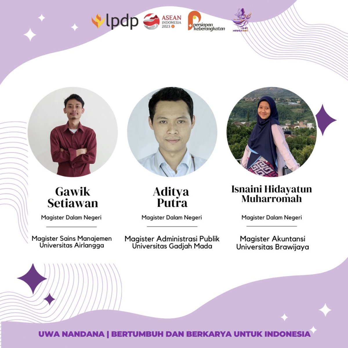 pk202_lpdp's tweet photo. Melalui Beasiswa LPDP, kami berkesempatan berkeliling dunia menuju kampus tujuan masing-masing. 

Walau berbeda tempat persinggahan, tetapi tujuan kami sama yaitu, "Bertumbuh dan Berkarya untuk Indonesia."

@LPDP_RI
#DiriUntukIndonesia
#UwaNandana
#PK202
#SDMUnggulIndonesiaMaju https://t.co/cAOWHAIpso