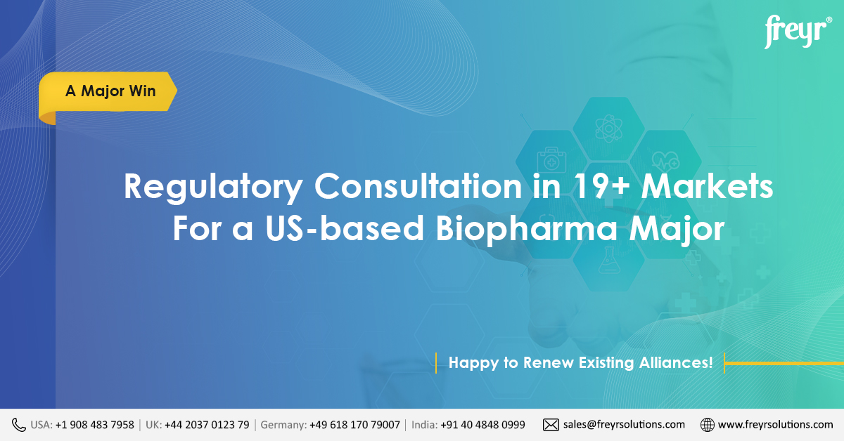 FreyrSolutions's tweet image. Excited to close a major deal with a leading US-based global biopharmaceutical company for Regulatory consultation in 19+ countries. Happy to renew existing alliances! freyrsolutions.com/global-deliver…

#Pharmaceuticals #RegulatoryConsulting #FreyrSolutions #RegulatorySupport