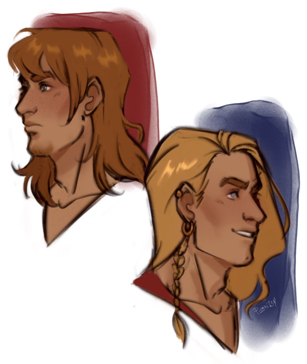 And now some human Thor and his previous self busts ⚡️