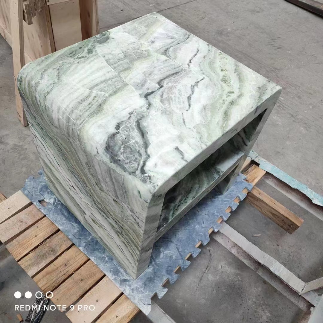 Shangari-la Green marble side tables.

#interior #interiors #interiorinspo #verde #green #marble #verdemarble #architecture #design #greenmarble #greenmarbles #verdealpimarble #verdealpi #designinterior #marblesupplier #verdestlucia #marblefloors #marblefloor #marblewallpaper