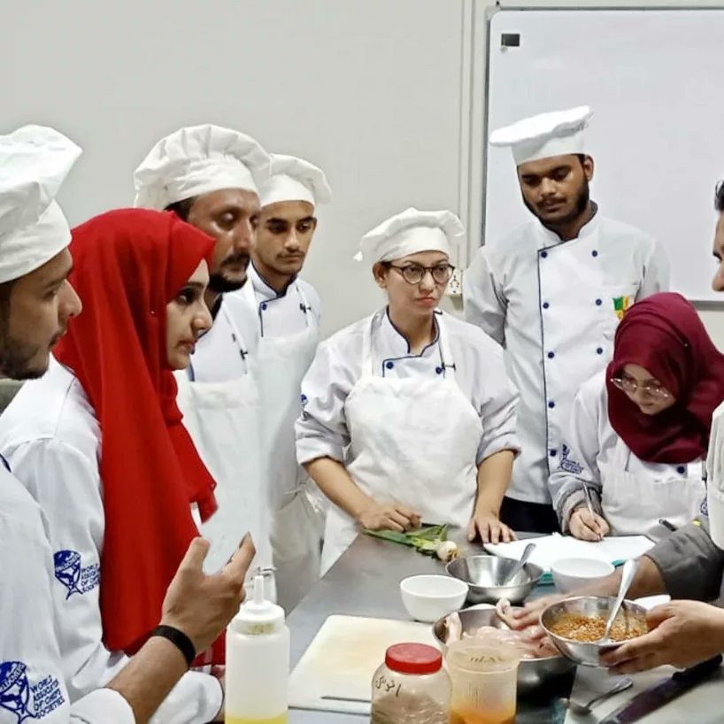 KICA91916660's tweet photo. We're so excited to ring in summer  with our #KICA  students!🤩🌷
#WACS #KCA #kica #worldchefsyoungchefs #culinarylife #CulinaryArts  #sbte #STEVTA #chef #bakery #karachi #Pakistan #smartchefsmartlife https://t.co/R87PsbyWYI