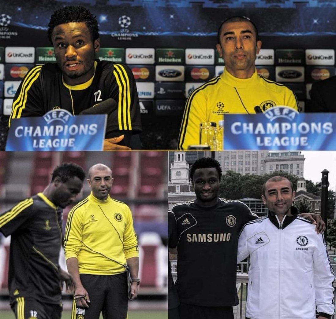 FrankKhalidUK's tweet photo. John Obi Mikel: “Roberto Di Matteo was definitely the coach I played my best football for. I was at my best defensively and attacking-wise. He gave me the freedom to do that. I wasn’t scared of losing the ball. I wasn’t scared of making mistakes." https://t.co/pE7KNTP7my
