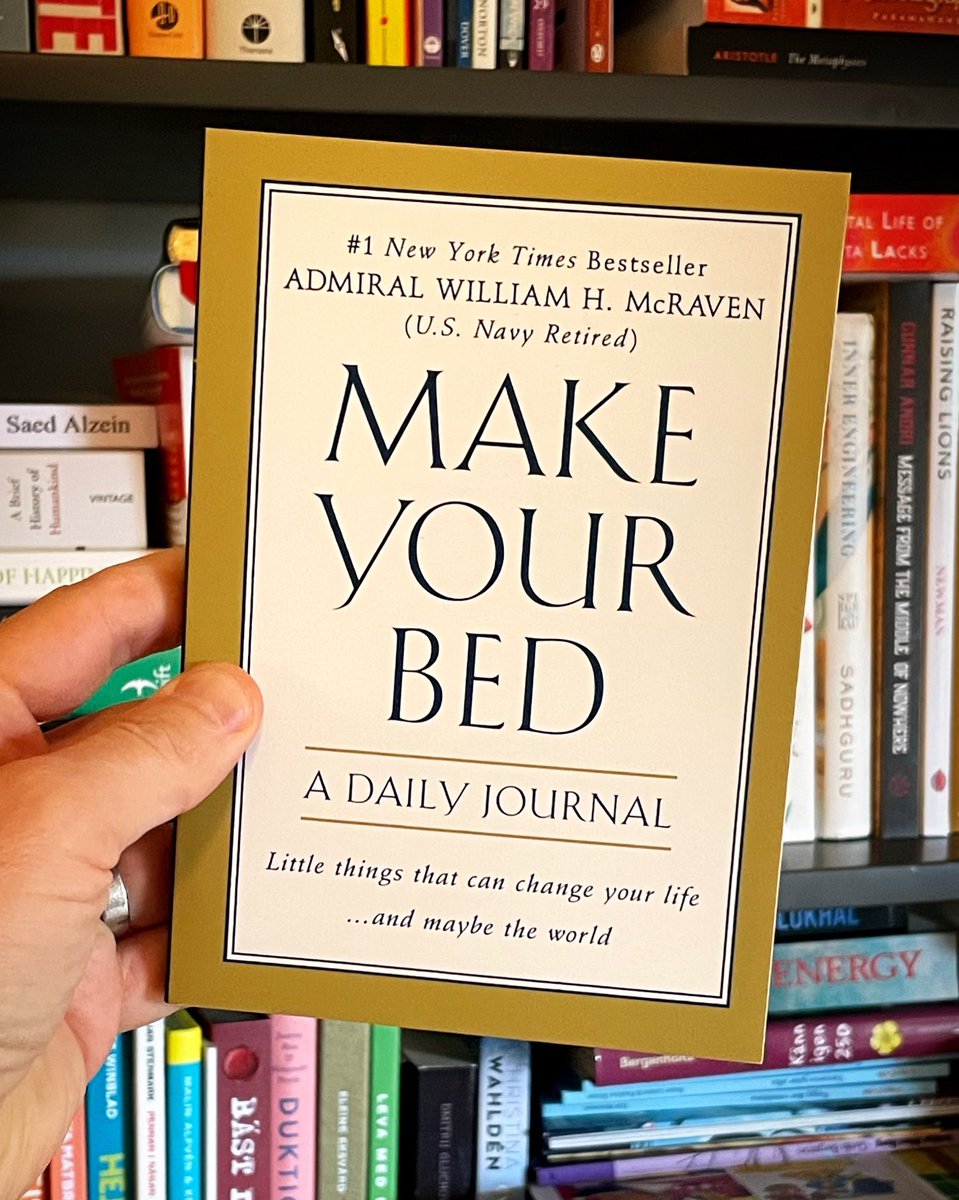 All 10 Lessons from Make Your Bed by Navy Seal McRaven:
youtu.be/hrmNvEkjpDo

#bookreview