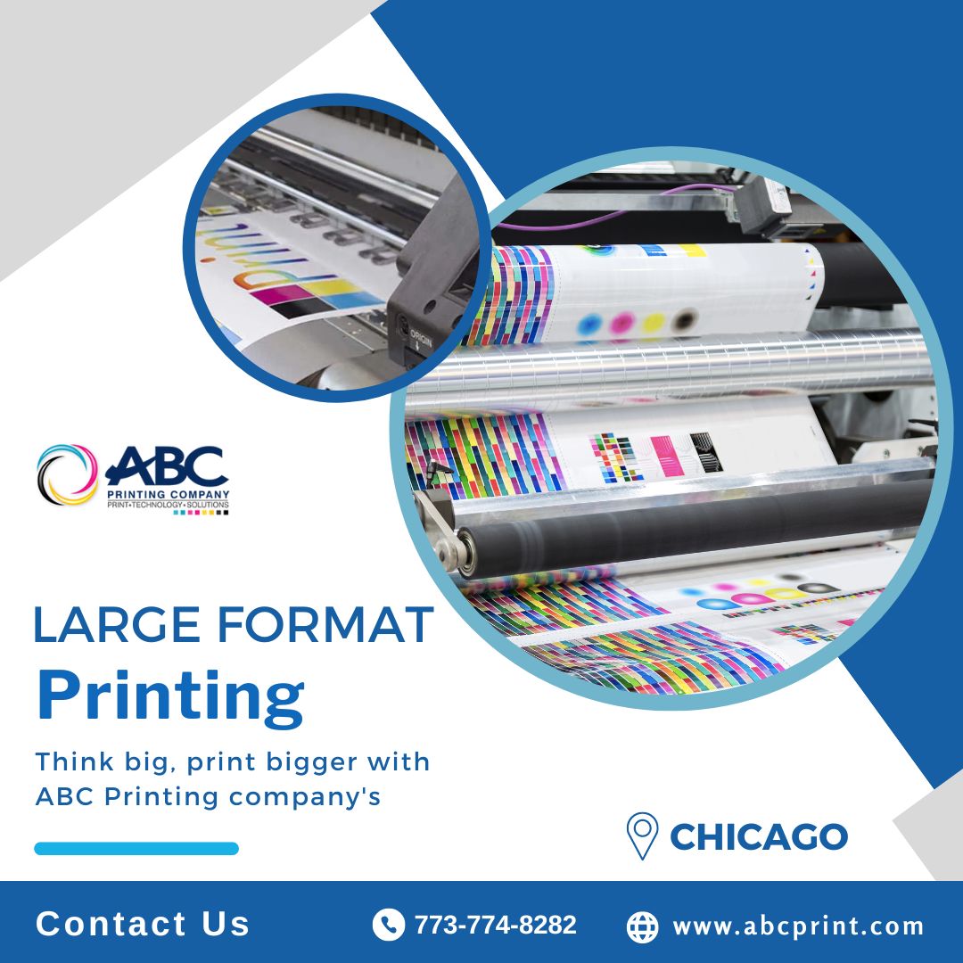 Large format printing offers a cost-effective advertising solution compared to other traditional advertising methods. Printing large signs or banners allows you to reach a wide audience at a relatively low cost per impression.
🌐:- abcprint.com/services/print…