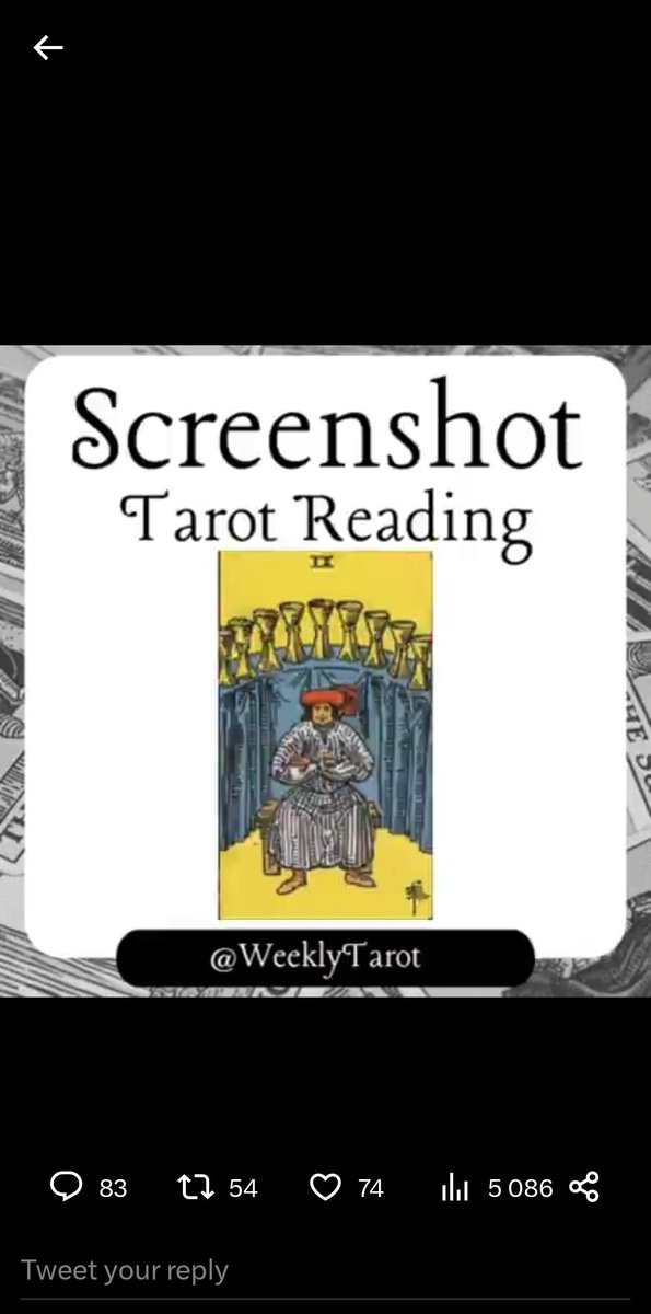 DesneyM's tweet photo. @WeeklyTarot https://t.co/ZbPiojh13L