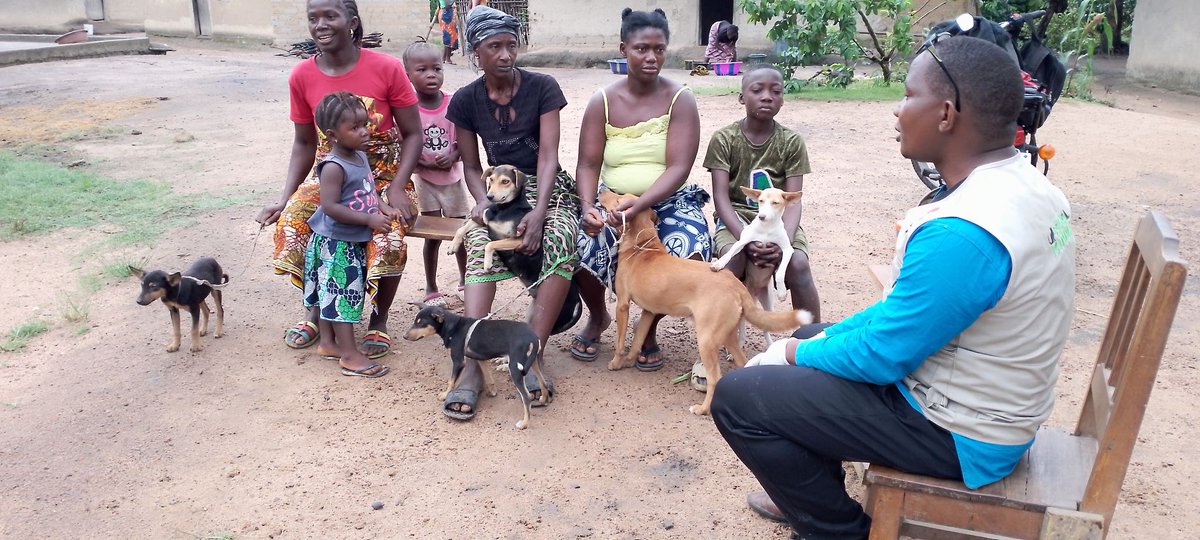 LAWCS provides the only free #veterinaryservices for #dogs and #cats in remote communities in Liberia. LAWCS' Animal Healthcare Officer travels to rural communities with bad road conditions to educate the #animalowners about the basic needs of #pets, responsible #petownership.
