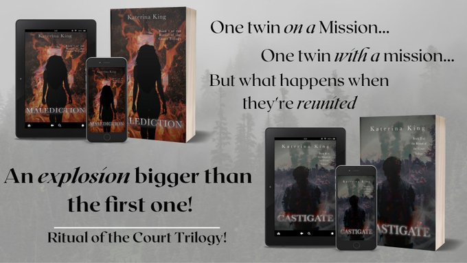 I have two books published, I think they're pretty fucking awesome and I know a few others would agree! 

So maybe consider giving one or both of them a chance! 
Book 1: mybook.to/Malediction1
Book 2: mybook.to/Castigate #BookRecommendations #WritingCommunity #Selfpromo