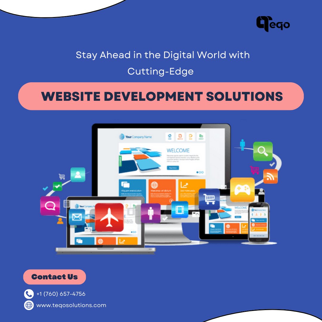 teqosolutions's tweet image. Stay Ahead in the Digital World with Cutting-Edge Website Development Solutions
...
🌐- teqosolutions.com
📞- +1 7606574756
...
#developmnet #website #AppDevelopmentAgency #website #audiencegrowth #Shopify 
#Websitedesign #Python #code  #WebsiteDevelopmentAgency