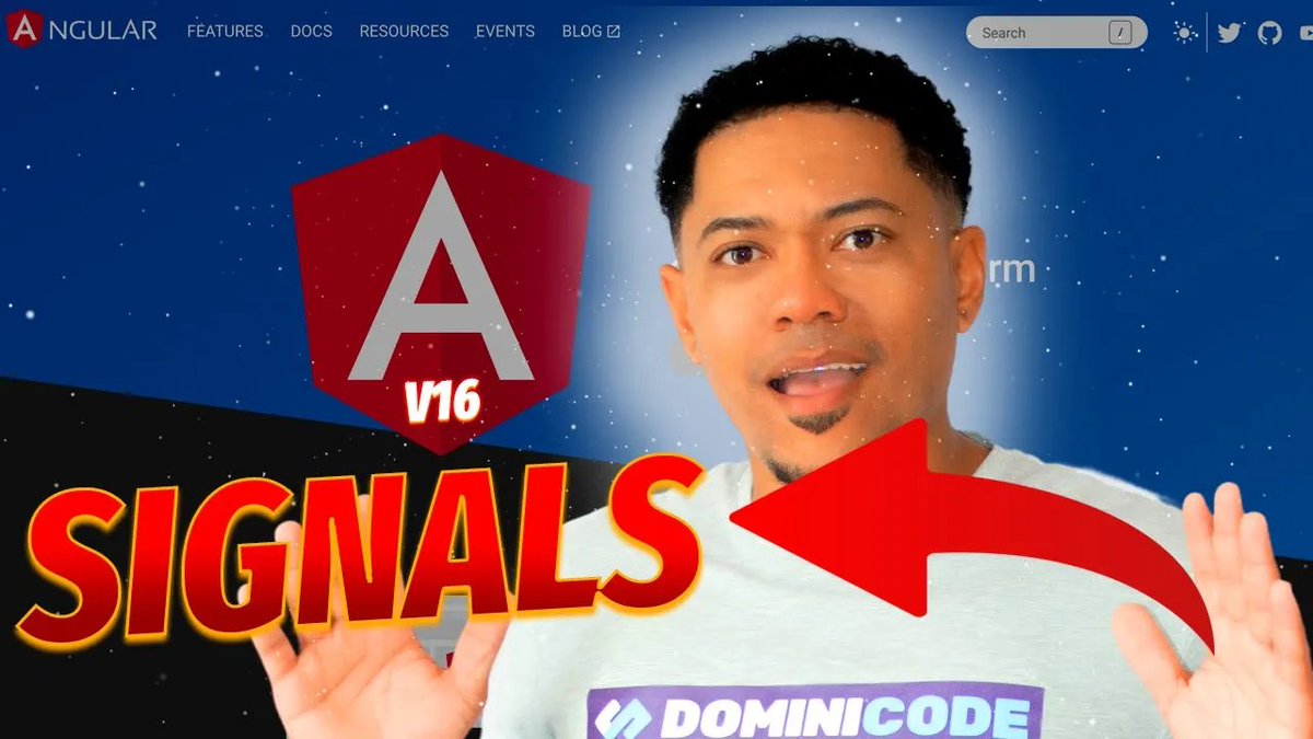 domini_code's tweet image. 'Signals' actúan como un envoltorio alrededor de un valor, y su principal función es notificar a los interesados cuando este valor cambia. 
youtu.be/RkOU2FkuO60Las
#Angular16