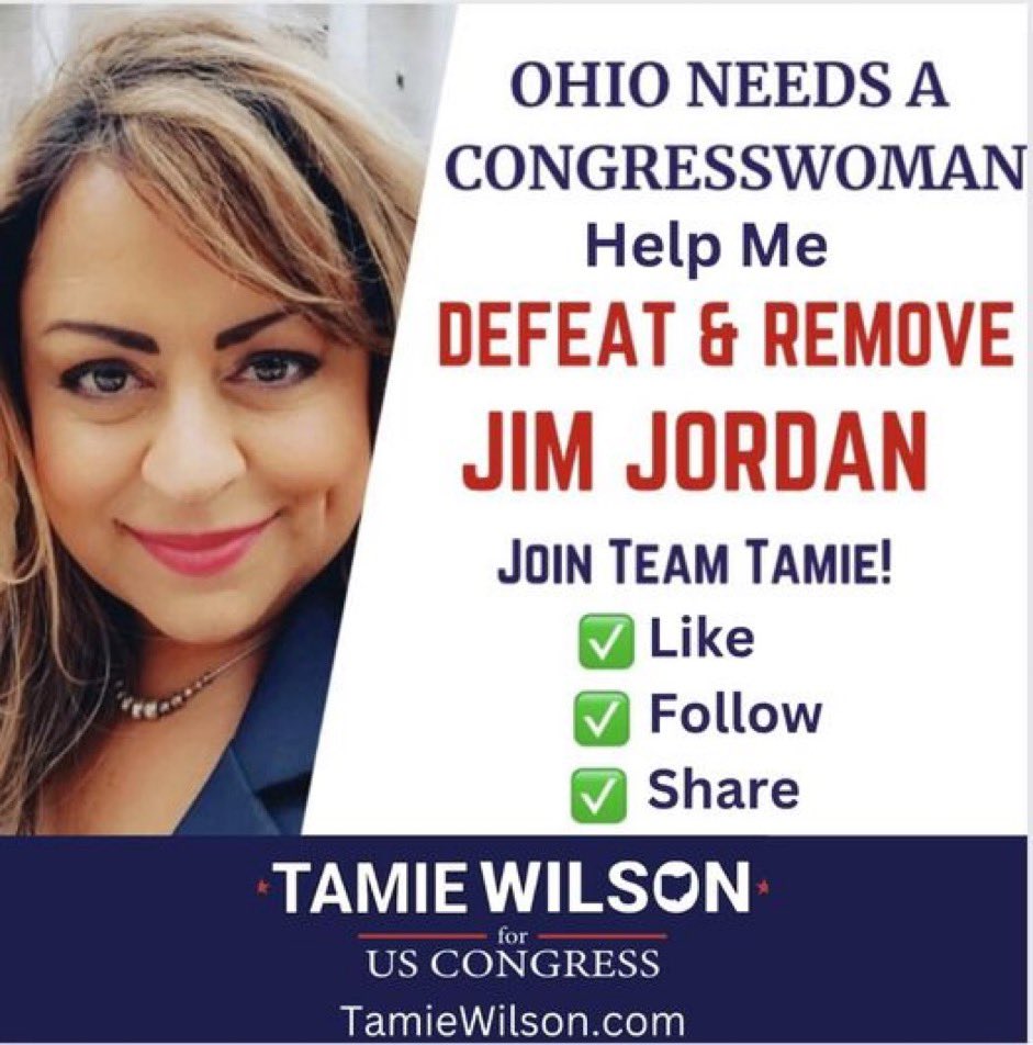 #OH04: Your Rep Jim Jordan continues to embarrass you.
He puts up clown shows but has done nothing of value to you. 

Please turn to the serious candidate. @TamieUSCongress will bring respect and dignity to the seat. #DemVoice1 #ONEV1 #wtpBLUE #ResistanceUnited 
#DemsAct
