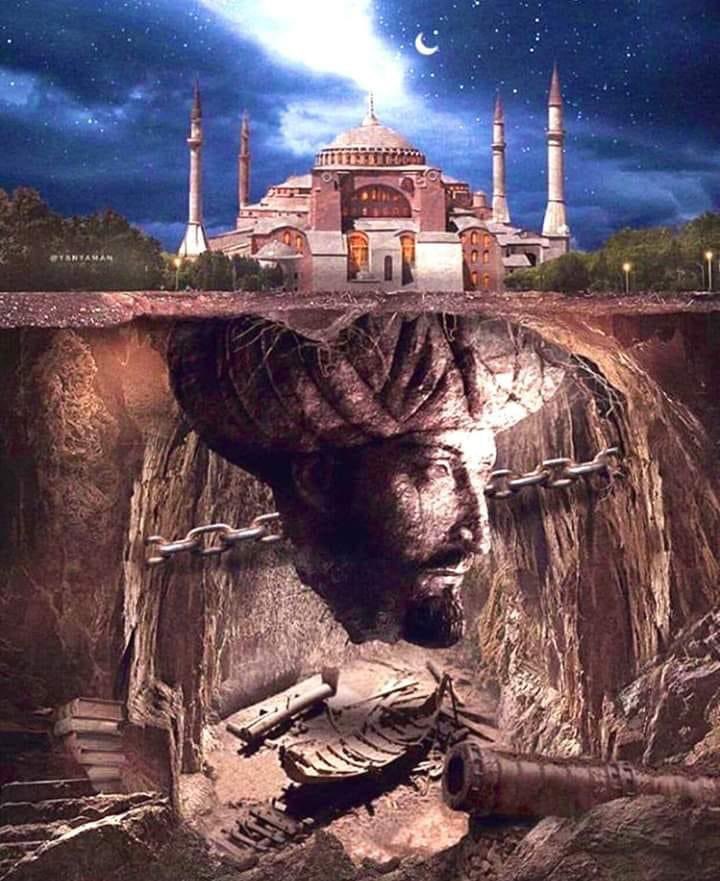 HalilAK52036243's tweet photo. İstanbul’un TÜRK ve İSLAM Şehri Olmasını Kabullenemeyen,Cennet Vatana Göz Diken;“Zulüm 1453’te Başladı” Diyen,Geri Kafalılara İnat Diyoruz ki; İstanbul’un Fethinin 570.Yılı Kutlu Olsun!!! 
Peygamber Övgüsüne Mazhar Olmuş #FATİHSULTANMEHMED Han ve Şanlı Ordusuna Selam Olsun... 🇹🇷 https://t.co/CLScQijnWD