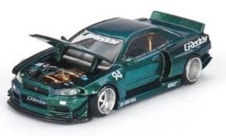 hobbysearch_mc's tweet photo. 【ミニカー予約】MINI GT(ミニGT トゥルースケールミニチュアズ)
1/64 Nissan スカイライン GT-R R34 Kaido Works GReddy V1
予約開始です!→ https://t.co/Ijk1PMSTRW
#ミニカー #Nissan #Skyline #GTR #R34 #Trust #GReddy #KaidoHouse #KaidoWorks #ToyCar #นิสสัน #닛산 #نيسان #日産 https://t.co/d2yRfm2piA