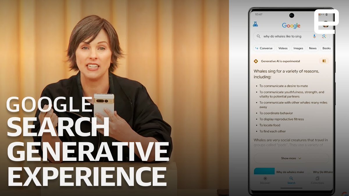 Google inizia a implementare l'esperienza di ricerca generativa (Search Generative Experience - SGE) in anteprima: la promessa di una ricerca ancora più personalizzata

newsdigitali.com/google-inizia-…
