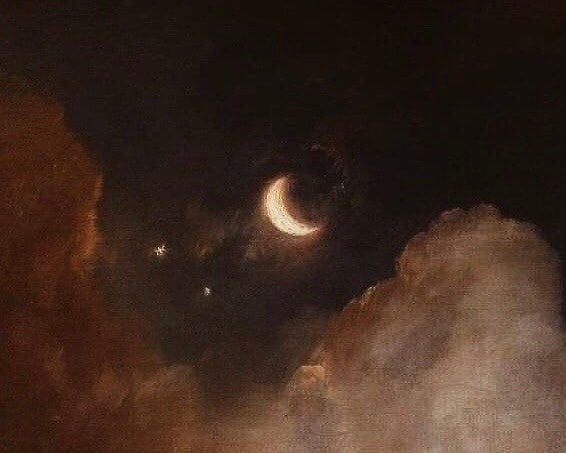 poeticalphotos's tweet image. moon in art