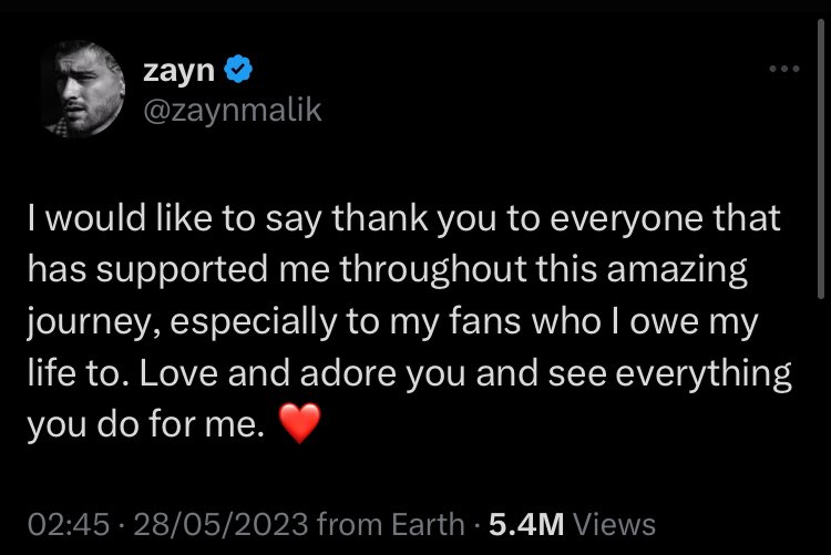 zaynscriptedx's tweet photo. Okay we’re blessed I’m so happy❤️ https://t.co/8ninWhwlrx