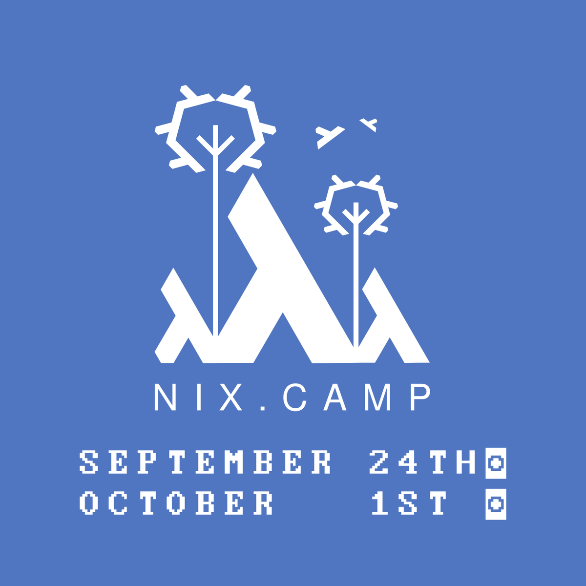 Nix Camp 2023 is on, from 24th September to October 1st. A time to come together and learn about Nix, voyage to various landmarks and enjoy the comradery.

nix.camp has venue pictures and information. Make your booking!

#nixcamp #nixos #nix #reproducibility
