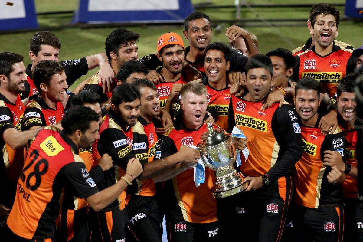 CricCrazyJohns's tweet photo. 2016 - Champions.
2017 - Playoffs.
2018 - Runner-up.
2019 - Playoffs.
2020 - Playoffs. 

This was peak Sunrisers Hyderabad, one of the best core team in IPL history. https://t.co/drjK8E2DQ7