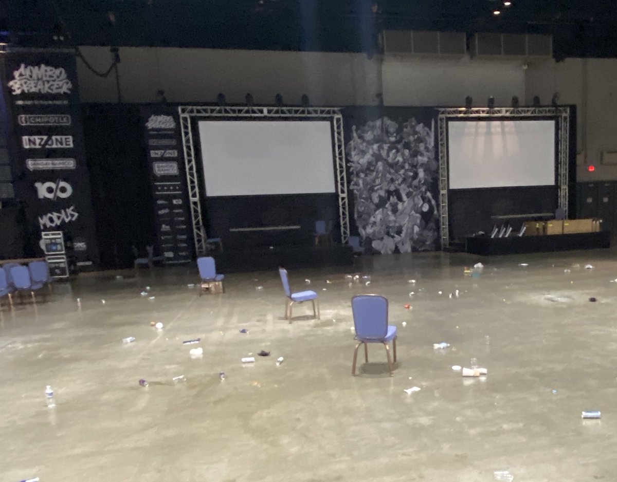 People, please do better. This is just a tiny section of the venue..#CB2023