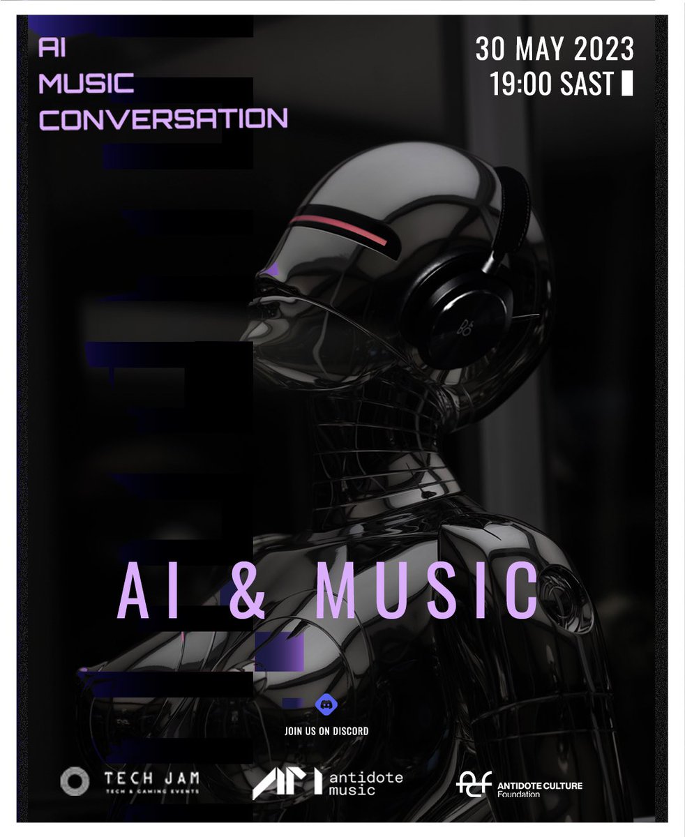 Experience J-AI-M session, where music enthusiasts, tech enthusiasts, and industry professionals unite to explore the limitless possibilities of AI in music.

Register: bit.ly/Reg-AIxMusicCo…

30 May 2023 - 19:00 🧑🏽‍💻