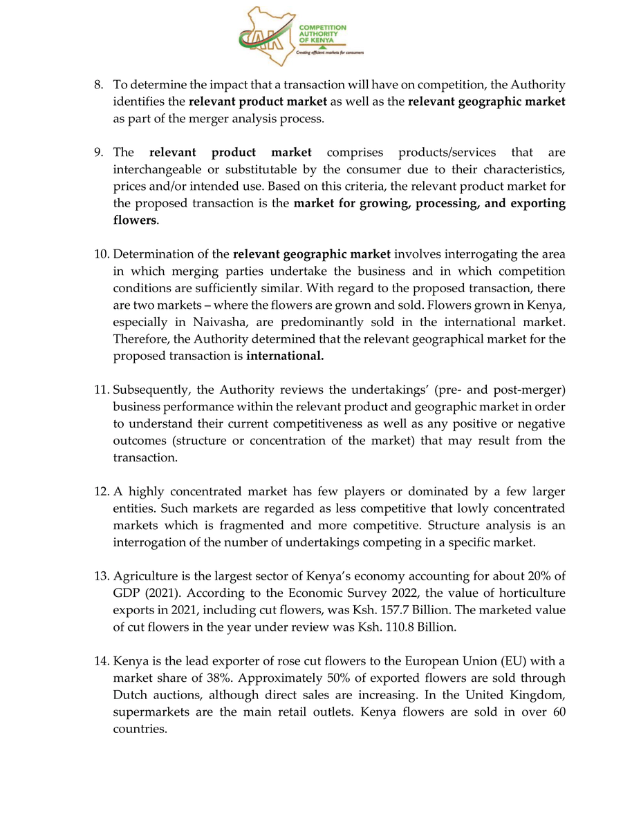 Mwango Capital on Twitter: "1/2 The Competition Authority of Kenya