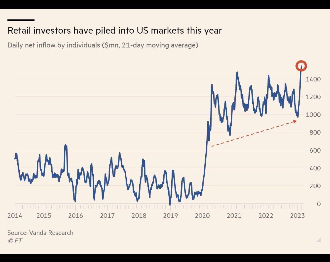 #retailinvestors have piled into #us #markets this year