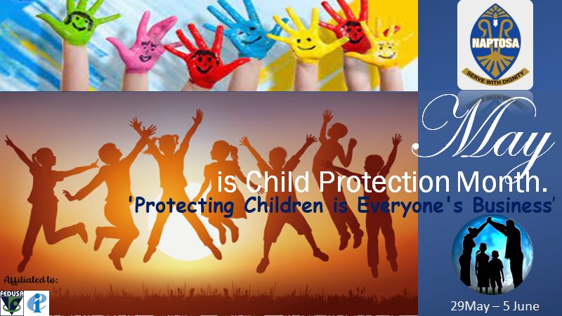 Protecting Children is everyone's business, not just this week, but always! #childprotection #NaptosaCares