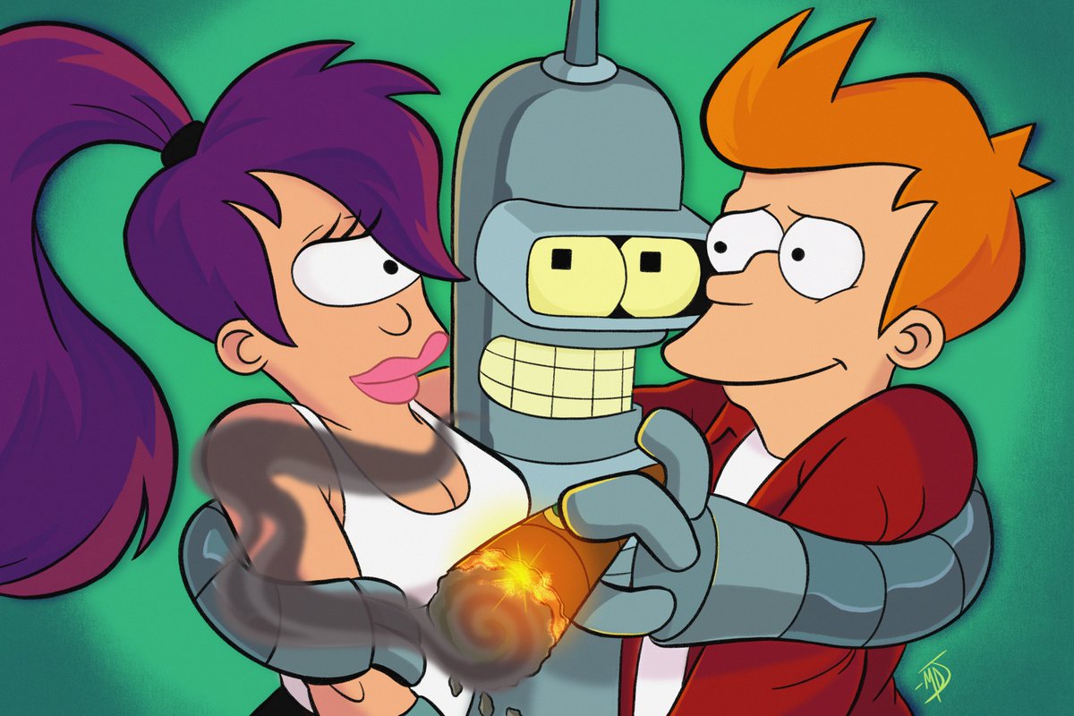 they're back, baby! excited for new Futurama