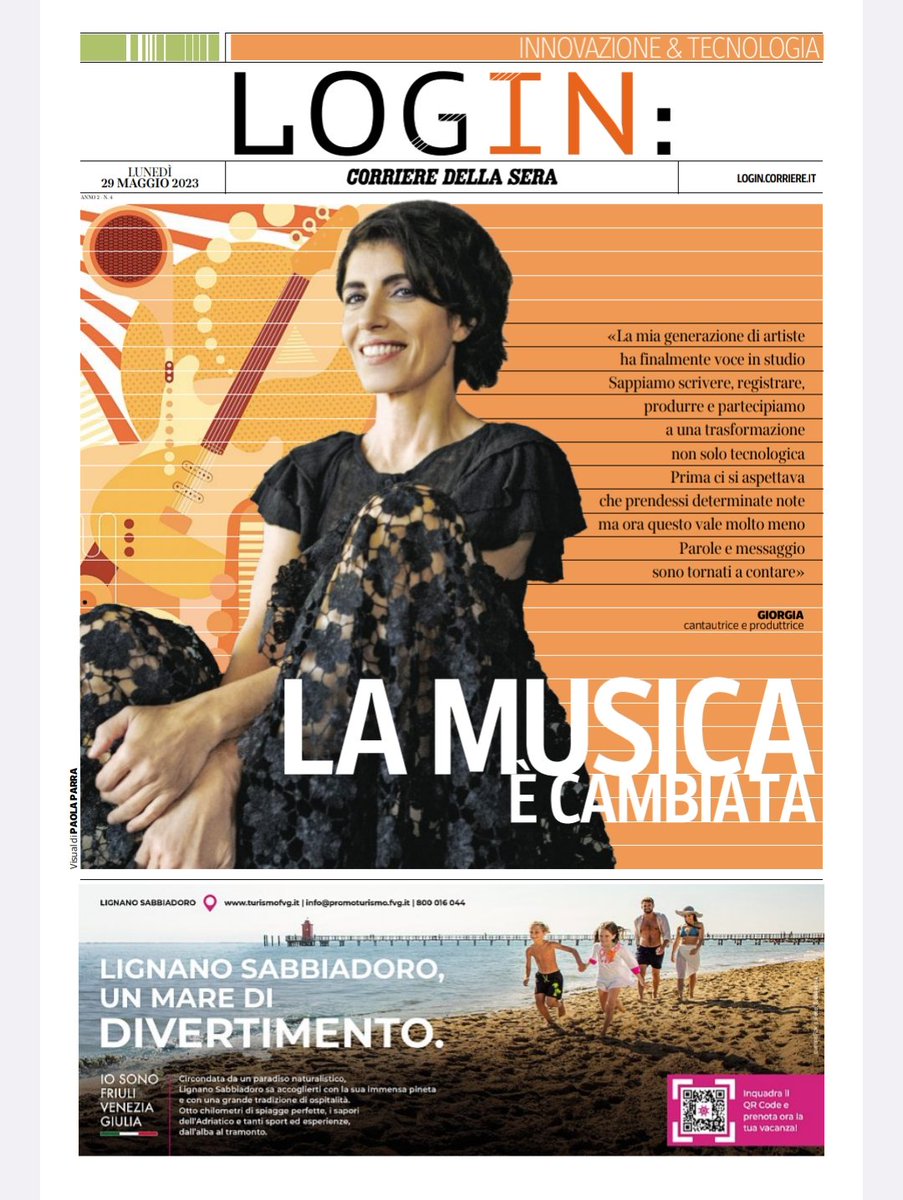 Oggi trovate in edicola (e in digitale) il nuovo numero di @CorriereLOGIN. In copertina l'intervista a @Giorgia: 'Parole e messaggio sono tornati a contare'.