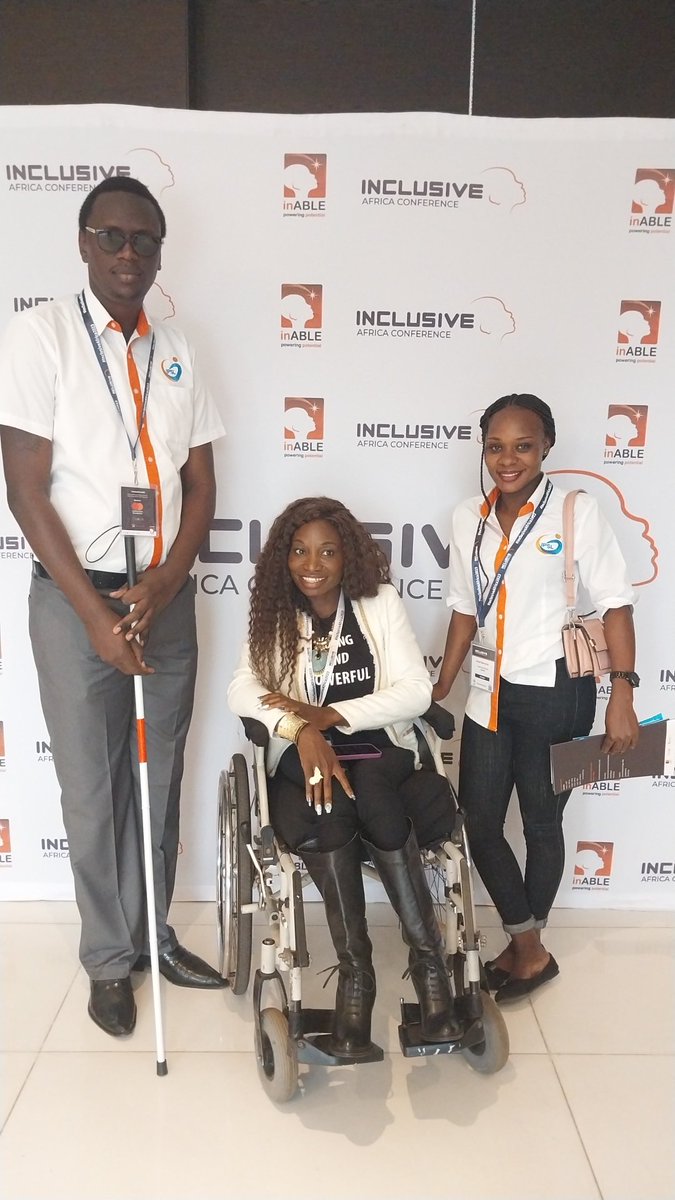 incpart's tweet photo. We are  in Nairobi attending the inclusive Africa conference 2023 organised by @inABLEorg with a theme "taking digital accessibility and assistive technology in Africa to  the next level😍😍 https://t.co/MyqWq8OM3n