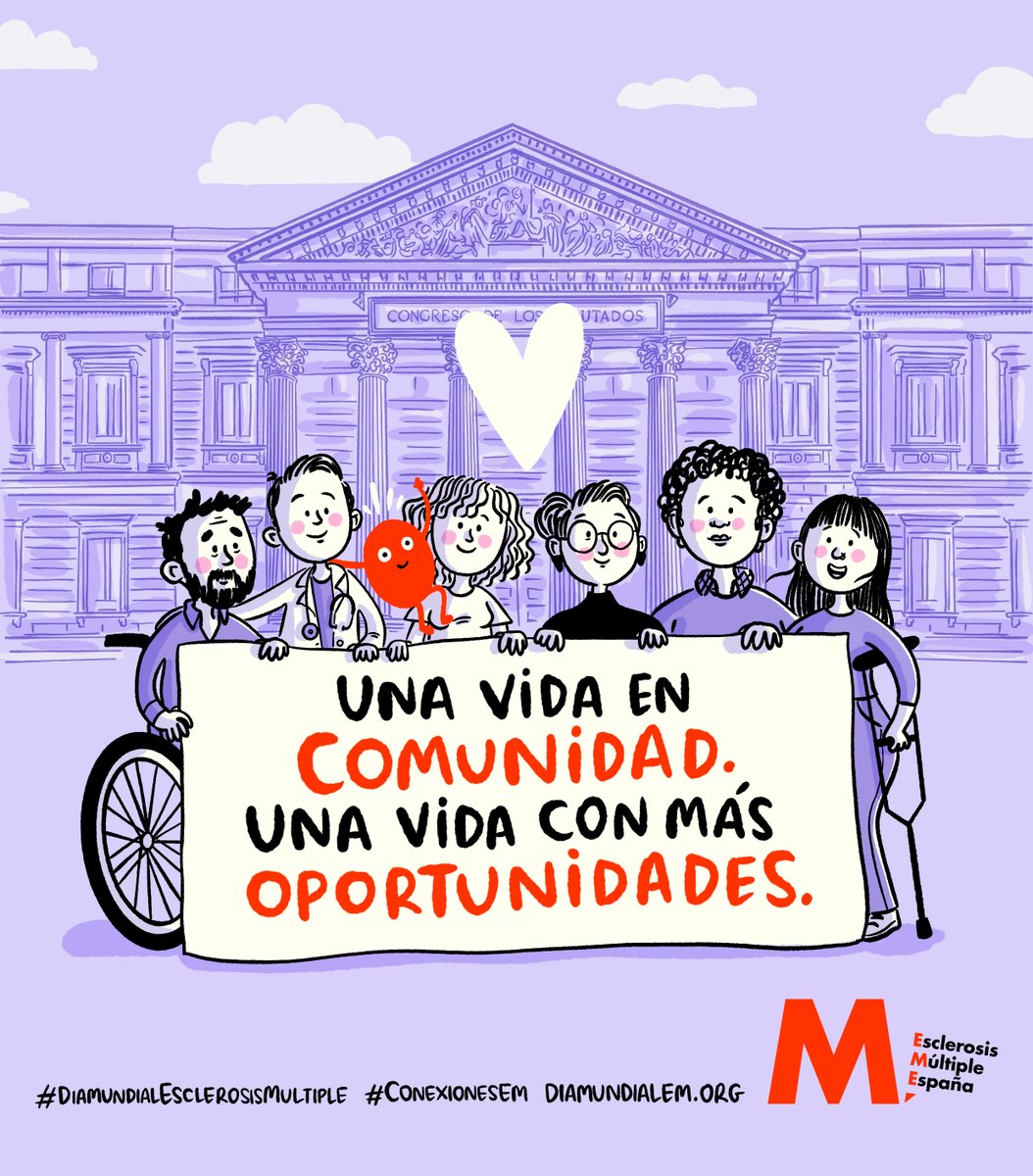 esclerosiseme's tweet photo. 5/5 ▶ Juntos y juntas podemos producir cambios para que las personas con EM tengan más y mejores oportunidades

FINAL

#DíaMundialEsclerosisMúltiple #ConexionesEM https://t.co/QQaG4yf1YC