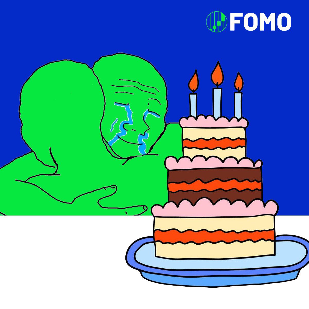 You're born, you take shit. 

You get out in the world, you take more shit. 

You climb a little higher, you take less shit. 

Till one day you're up in the rarefied atmosphere and you've forgotten what shit even looks like. 

Welcome to the layer cake son 🎂

$FOMO