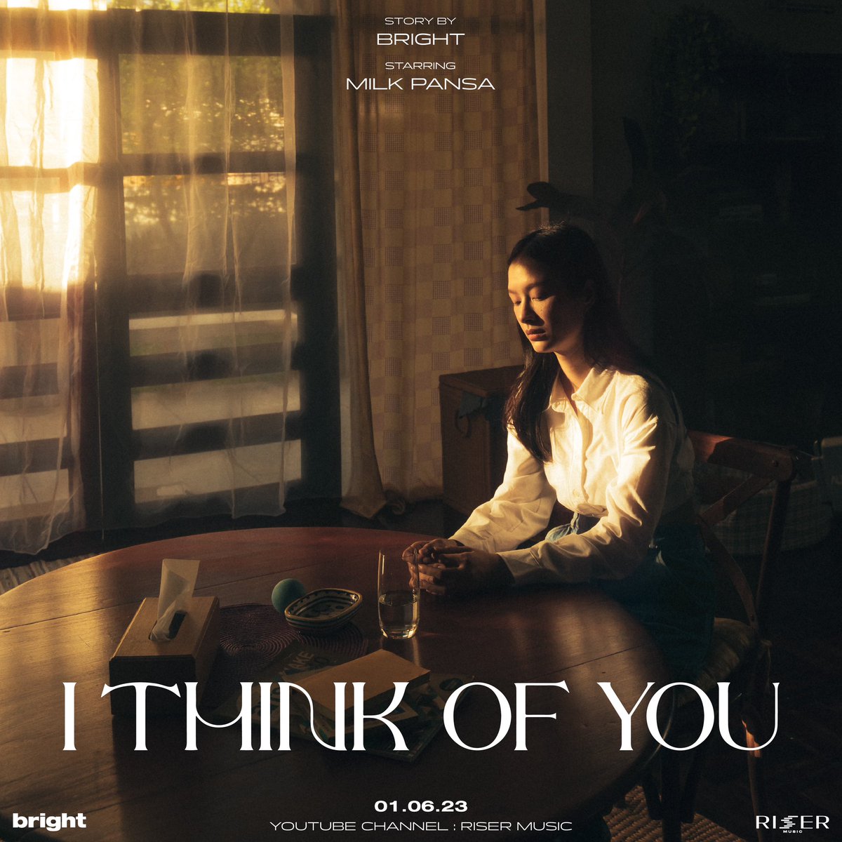 RiserMusic's tweet photo. I THINK OF YOU - BRIGHT

Starring | MILK PANSA

01.06.23

Youtube Channel : RISER MUSIC

#IThinkOfYouBright
#bbrightvc 
#RISERMUSIC https://t.co/2c7tQrKbgV