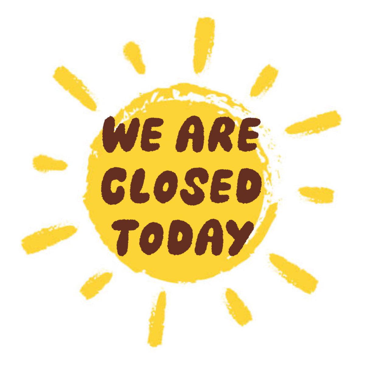 We are closed today for bank holiday Monday, hope the sun shines wherever you are today ☀️ 
#bankholidayweekend #bankholidaymonday #lovechesterfield