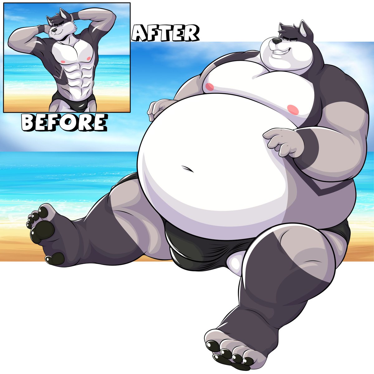 "Hey, it's the same picture, basically!"

Is it, though? Is it really?

I got this wolf adopt from RattyKai a while back, but haven't done much with him! So when @EddieFragoso came up with this multi-YCH, I jumped at the chance!

His name is Hiram~ More details to come later!