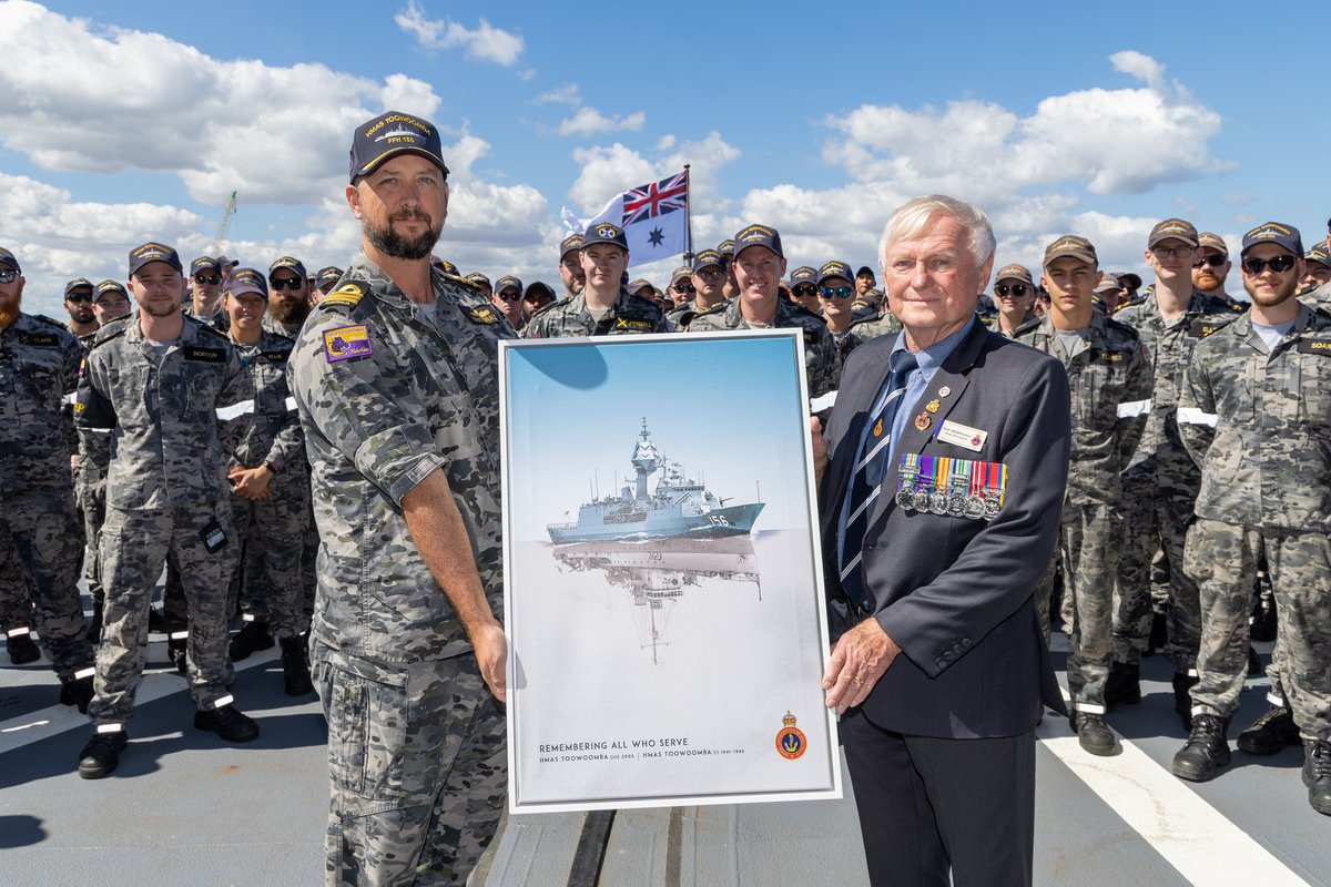 #HMASToowoomba has really gone the distance! 👏🚢 The 17 year old ship has just completed half a million sea miles, equivalent to a trip to the moon and back and 23 times around the circumference of the Earth. 🌏

➡️bit.ly/43tS26C #AusNavy #YourADF