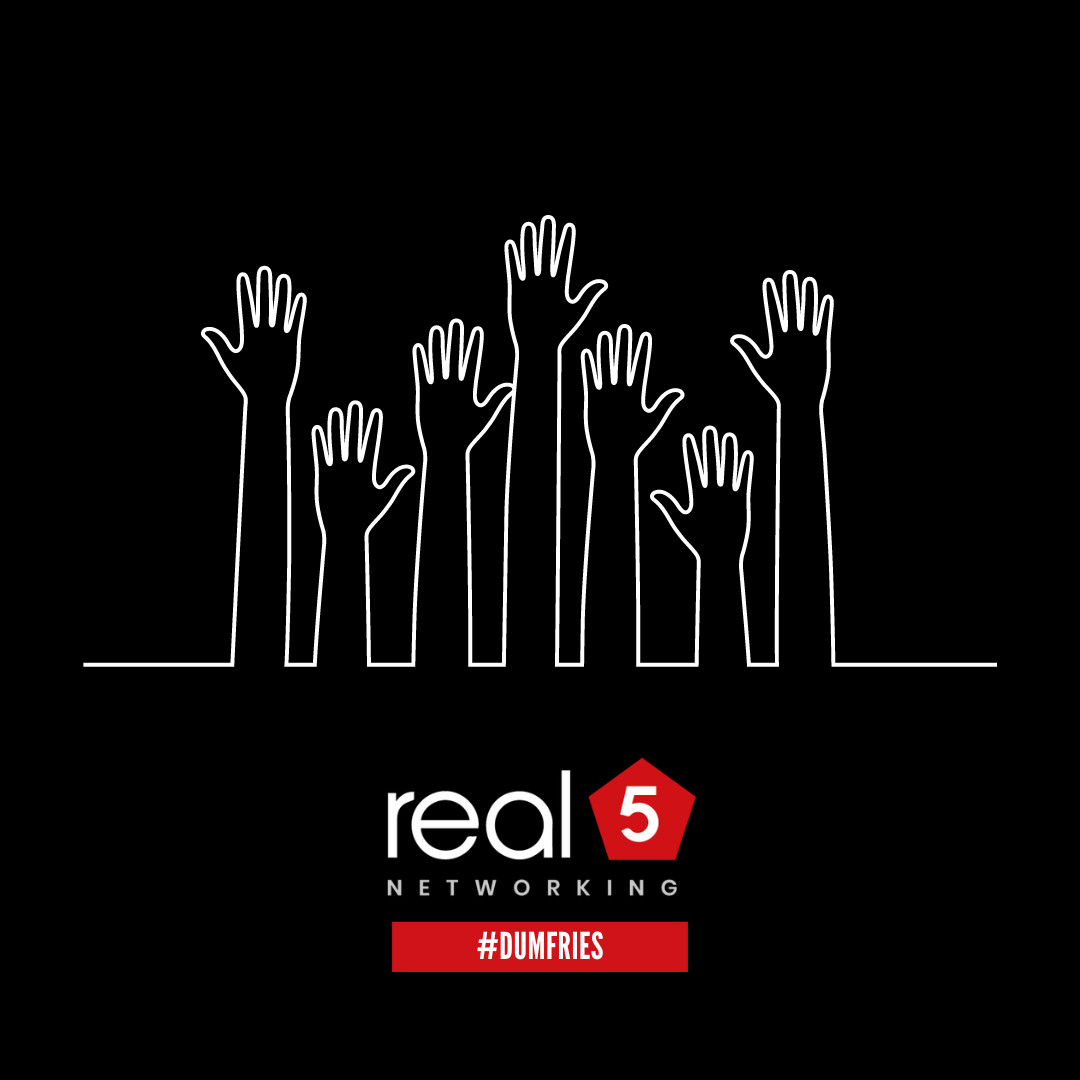 Hands up if you want to come along to our next event.

Find out more here: real5networking.com/dumfries/visit…

#Dumfries #GainingTogether #networkinggroup