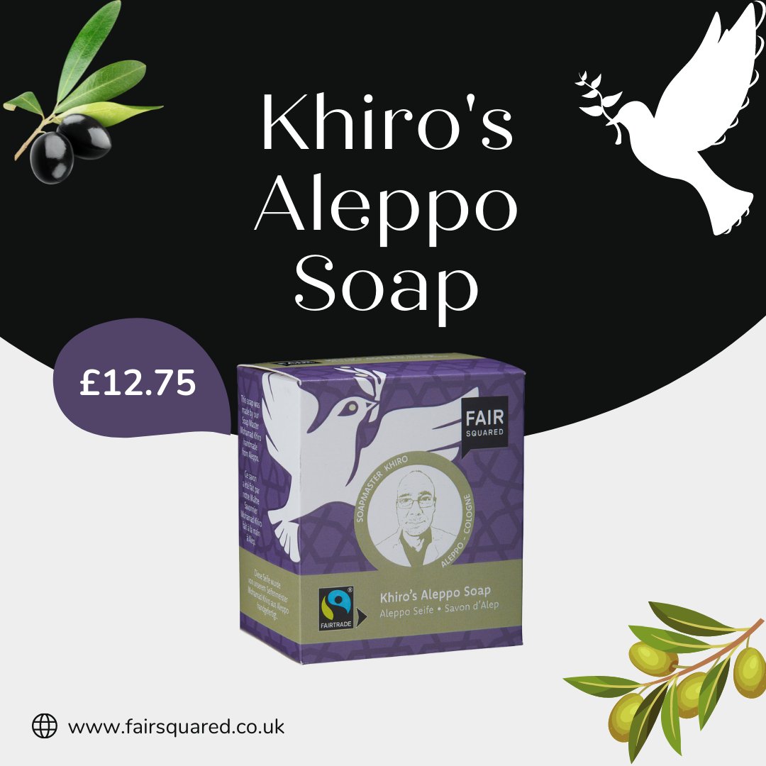 This is an absolute classic in the traditional art of soap making. The natural Aleppo Soap is universally applicable. It is made from Fairtrade olive oil and organic certified laurel oil from sustainable cultivation. Optimal care, free of perfume and no preservatives.