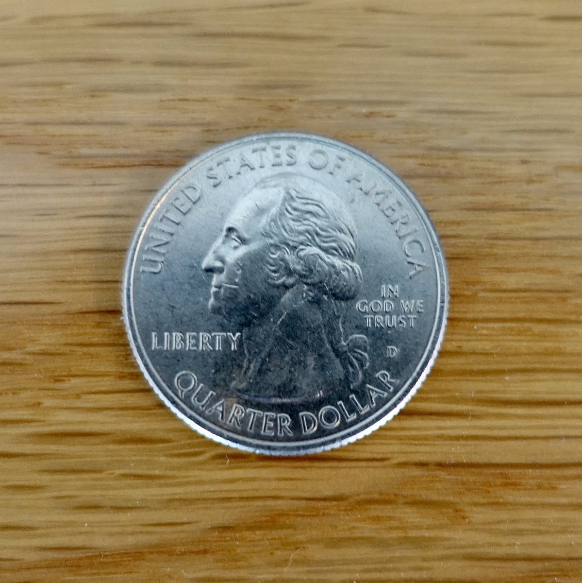 @DailyPicTheme2 A #Quarter of a US Dollar. #DailyPictureTheme