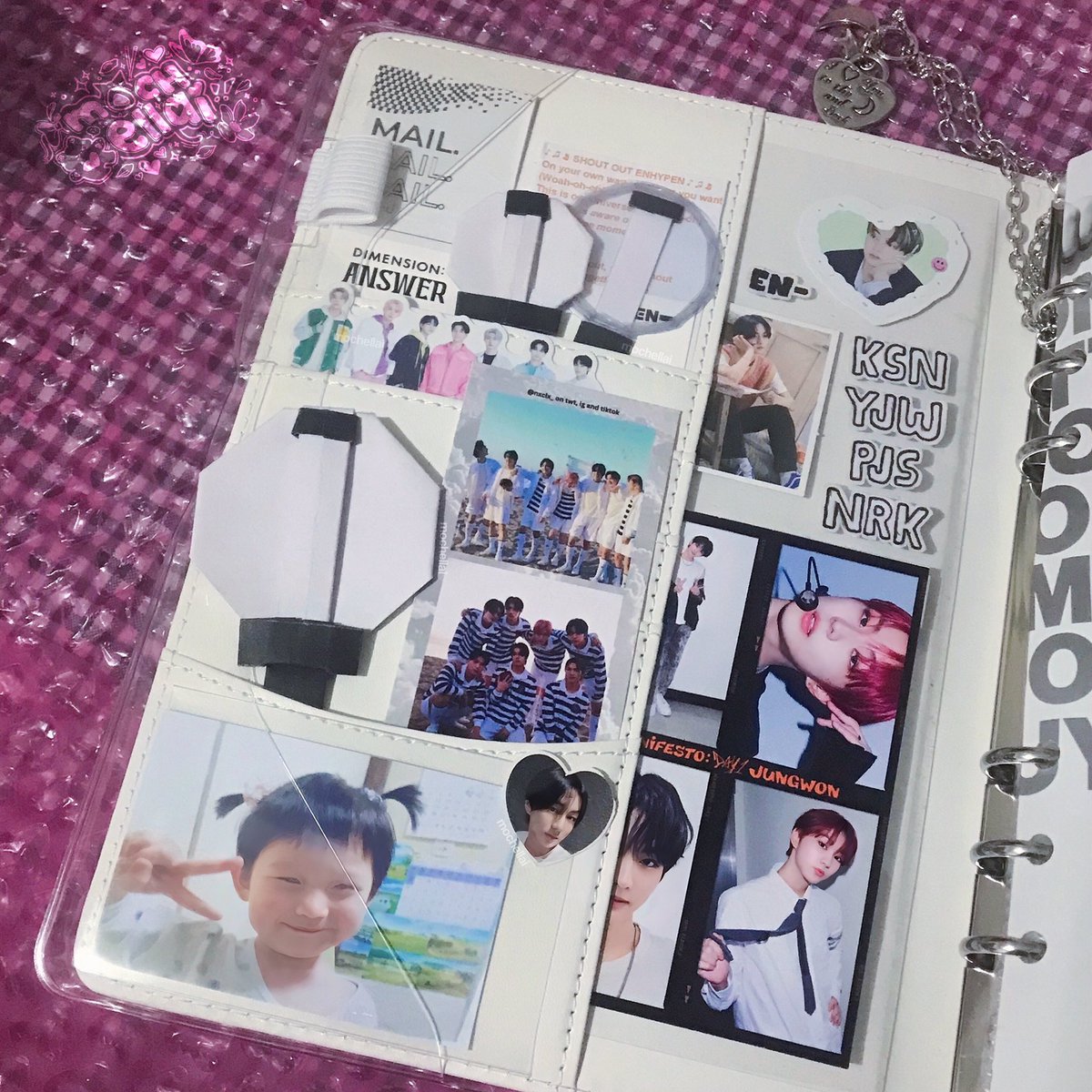 #mochcollectz

₊˚ʚ enhypen binder collection ᓚᘏᗢ